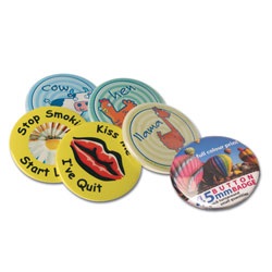 customised buttons!